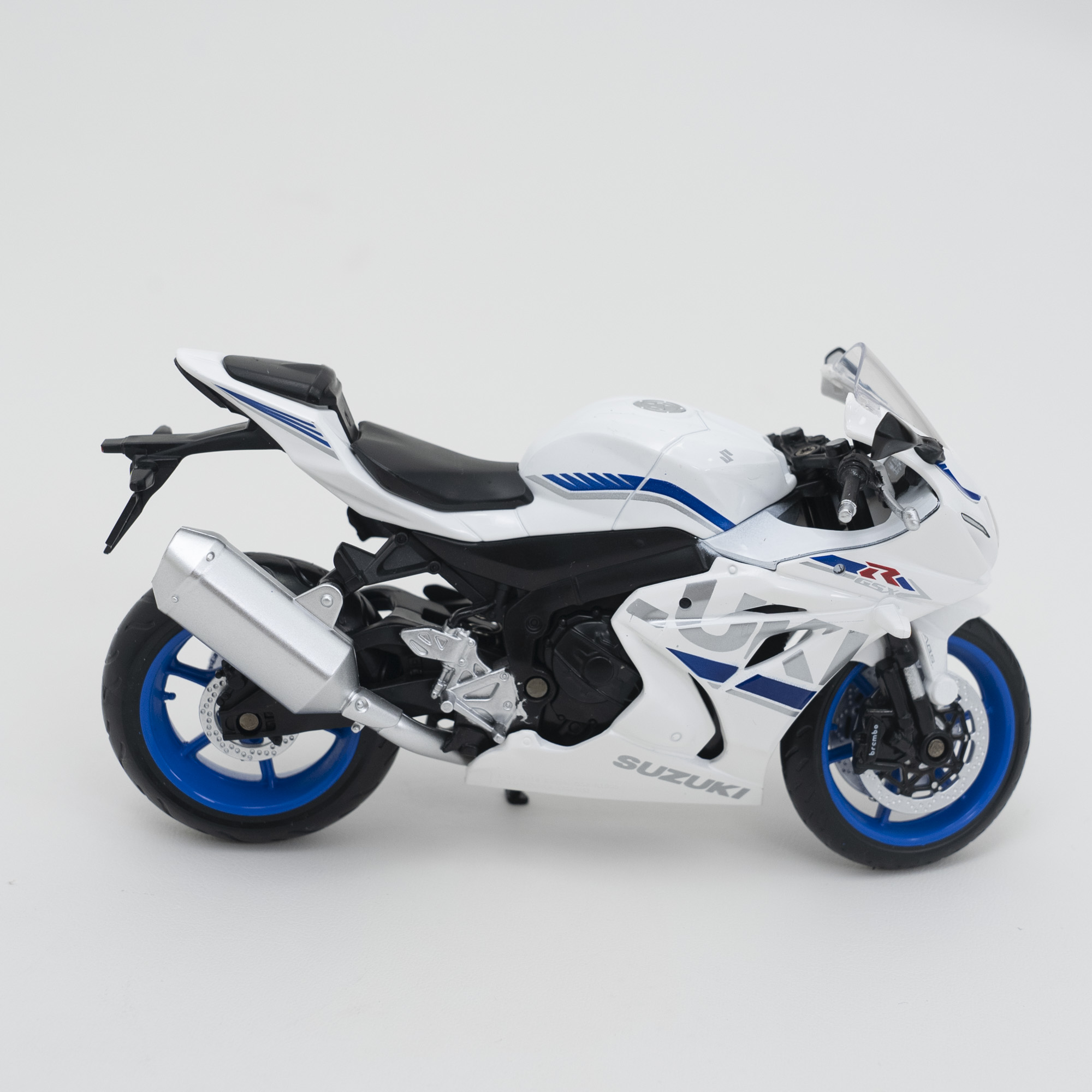 『人気オートバイモデル』1/12 SUZUKI　鈴木 GSX-R1000 オートバイ｜ショックアブソーバ機能があり·車輪は回転可能·ハンドルが左右回す可能·車体を忠実に再現|undefined