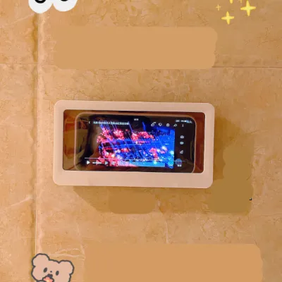 お風呂壁掛け式スマホ用防水ケース